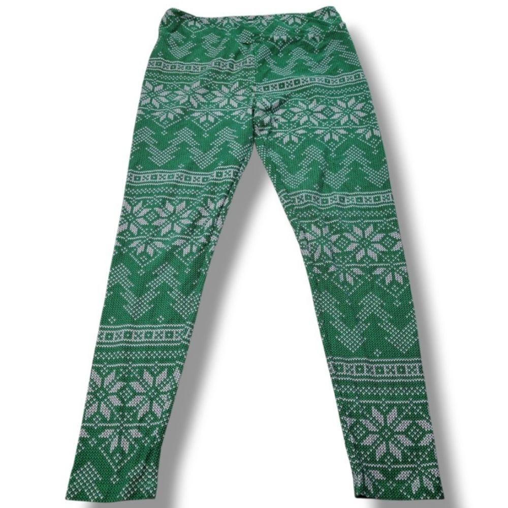 Lularoe Pants Size T/C W29"L28" Tall And Curvy LuLaRoe Leggings Holiday Leggings